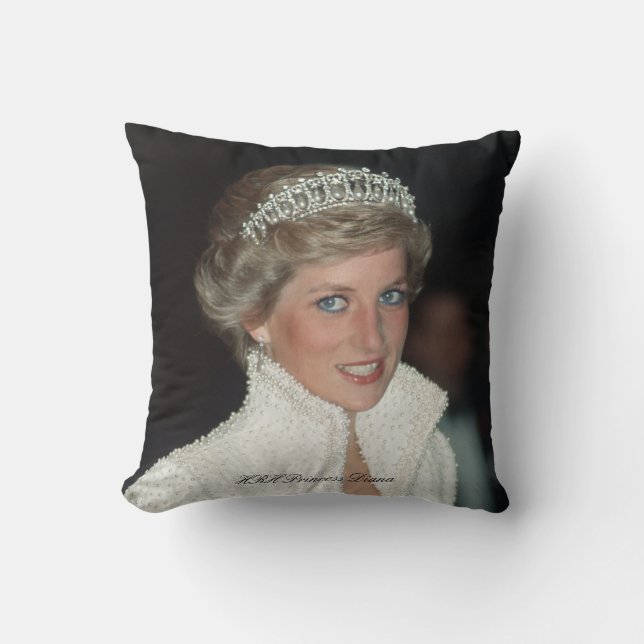Coussin HRH Princess Diana (Recto)