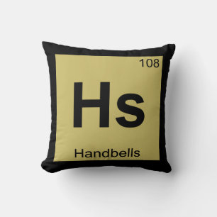 Coussin Hs - Handbells Percussion Chimie Tableau Périodiqu