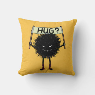 Coussin Hug de caractères mal déplaisant