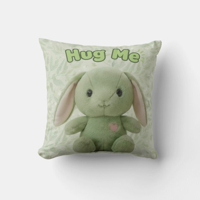 Coussin « Hug Me Bunny » (Recto)