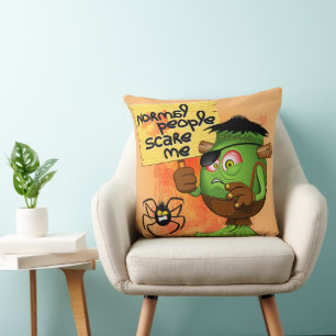 Coussin Humorous Frankenstein
