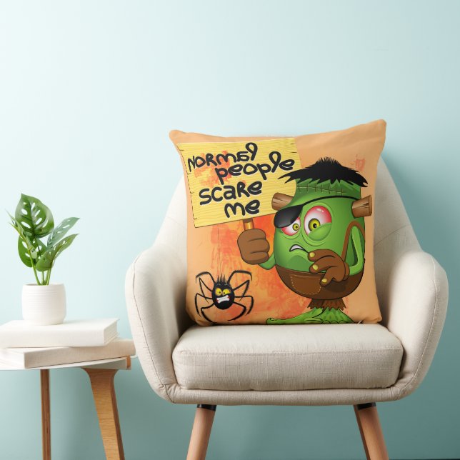 Coussin Humorous Frankenstein (Chaise)
