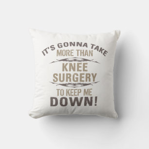 Coussin Humour de chirurgie du genou