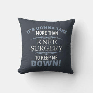Coussin Humour de chirurgie du genou