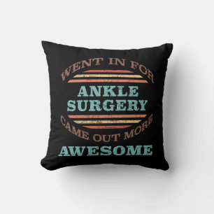 Coussin Humour de récupération de chirurgie Ankle