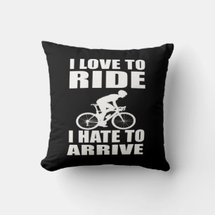 Coussin Humour VTT - Citation de cyclisme - Cyclisme drôle