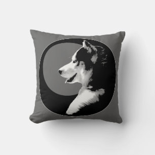 Coussin Husky Cadeaux Siberian Husky Malamute