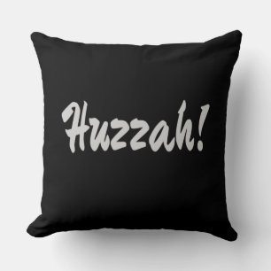 Coussin Huzzah ! hurrah