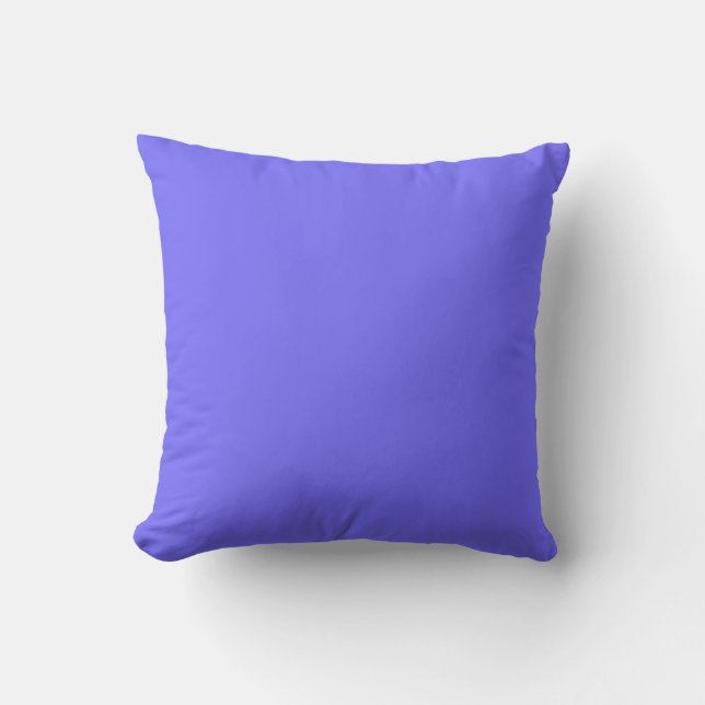 Coussin Hyacinth bleu violet couleur tendance Arrière - pl (Recto)