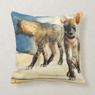 Coussin Hyaenas rayé 2010