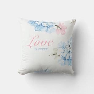 Coussin Hydrangeas Pastel Bloom
