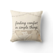 Hygge Throw Pillow | Cozy Scandinavian Home Decor