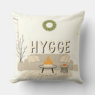 Coussin Hygge Throw Pillow | Cozy Scandinavian Home Decor