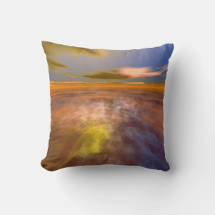 Coussin HYPERION WORLD, ALIEN SEASCAPE SKY, NUAGES Sci-Fi