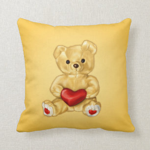 Coussin Hypnotiseur mignon d'ours de nounours tenant un