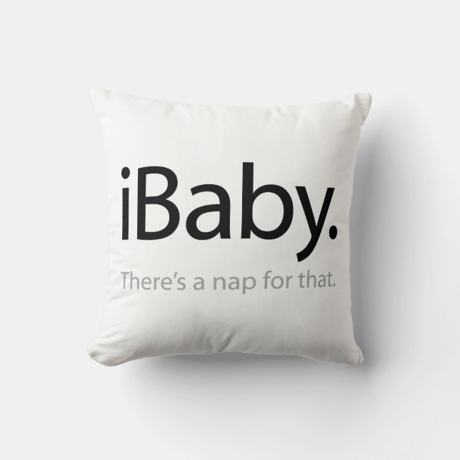 Coussin i Baby - Il y a un Sommeil Pour Ça (iBaby) (Recto)