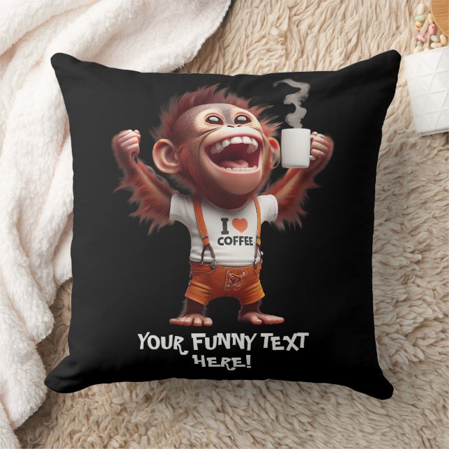 Coussin I ♥ café (Couverture)