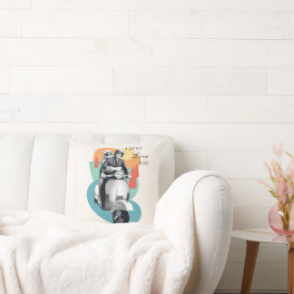 Coussin "I Just Lotus You" Tanya & Greg - Le Lotus Blanc