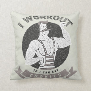 Coussin I la séance d'entraînement ainsi moi peut manger