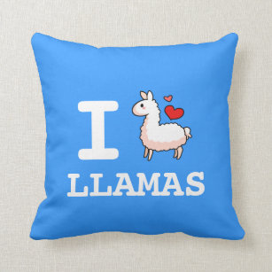 Méfiez-vous fou Llama fille lin Housse de Coussin Oreiller-Drôle alpaga Animal Pet