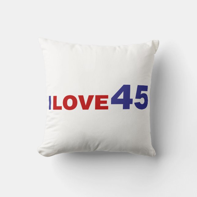 Coussin I Love 45 (Recto)