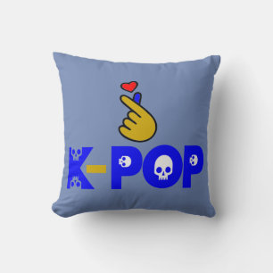 Coussin I Love KPop Fabulous Soft et Wrinkle free
