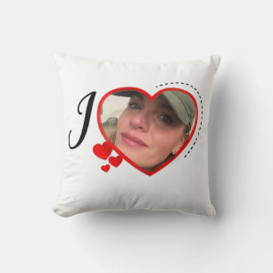 Coussin I Love My Girlfriend Custom Personalized