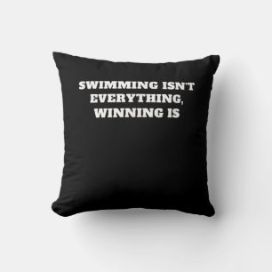 Coussin I Love To Swim Art Design Swimming Devis Idée cade