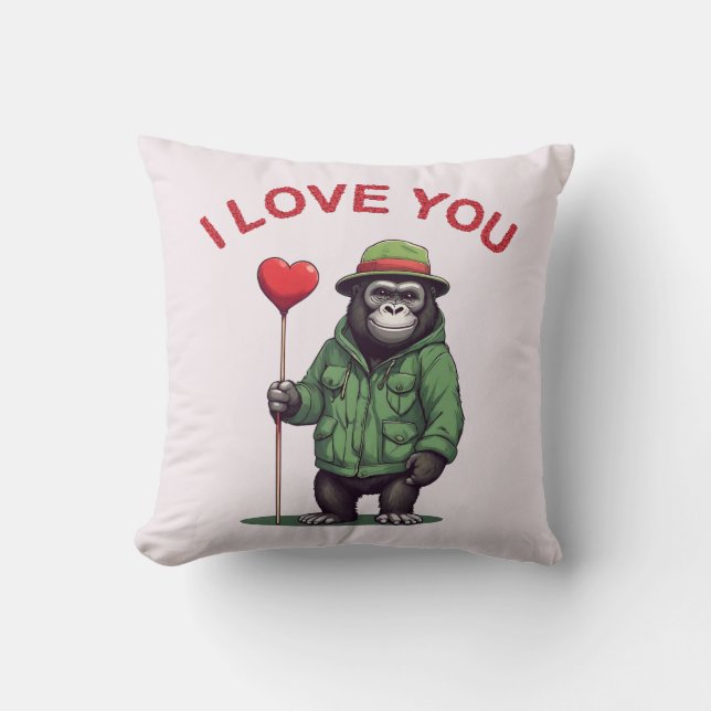 Coussin I Love You (Recto)