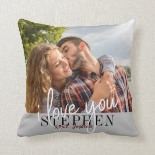 Coussin I Love You Valentine's Day Photo