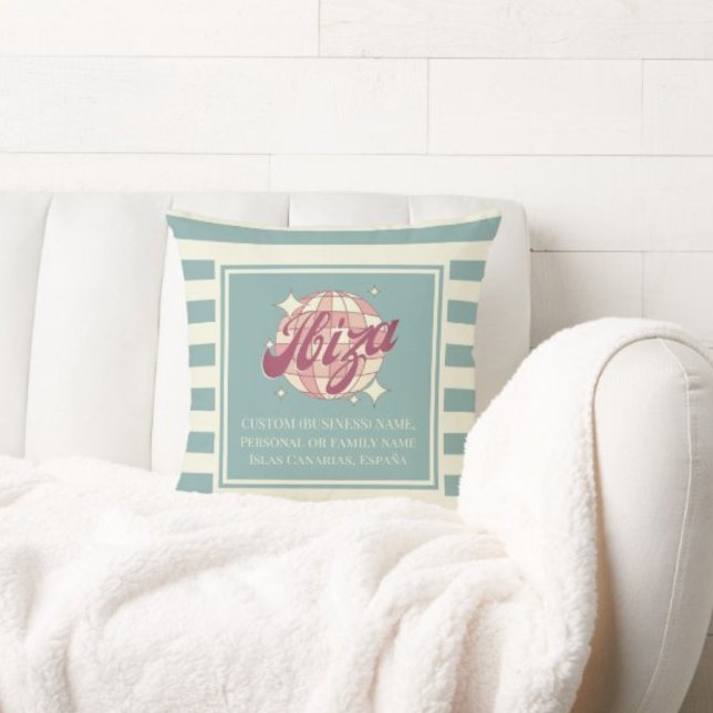 Coussin Ibiza España Espagne décoration maison (Créateur téléchargé)