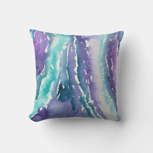 Coussin Icicules turquoises