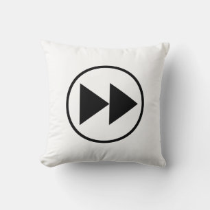Coussin Icône de bouton d'avance rapide personnalisable