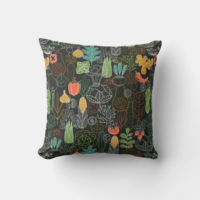 Coussin Icônes végétales (Recto)