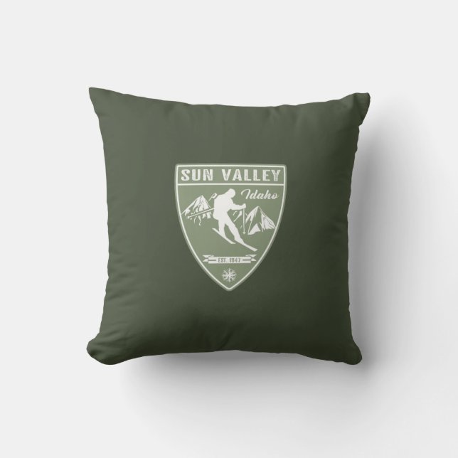 Coussin Idaho de Sun Valley (Recto)