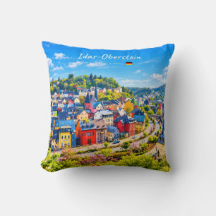 Coussin Idar-Oberstein, Allemagne - Ville Colorée