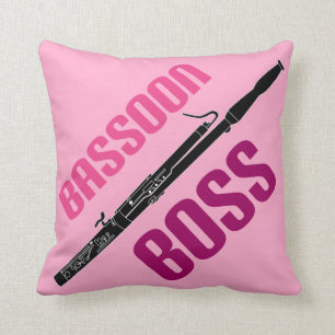 Coussin Idée de cadeau de citation de musique de patron de