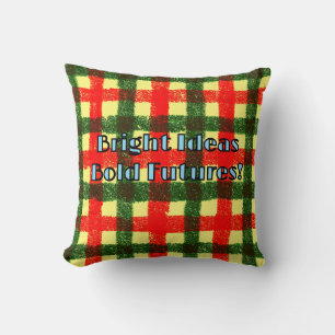 Coussin Idées brillantes audacieuses Avenir!