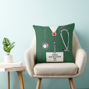 Coussin Idées Cadeaux de Docteur Personnalisé