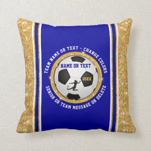 Coussin Idées Cadeaux d'équipe ou de senior pour le Socc