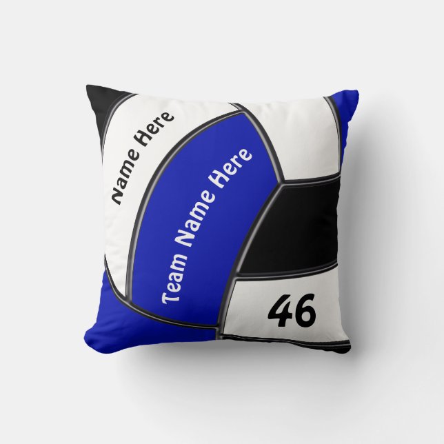 Coussin Idées cadeaux d'une équipe de volley-ball senior o (Recto)