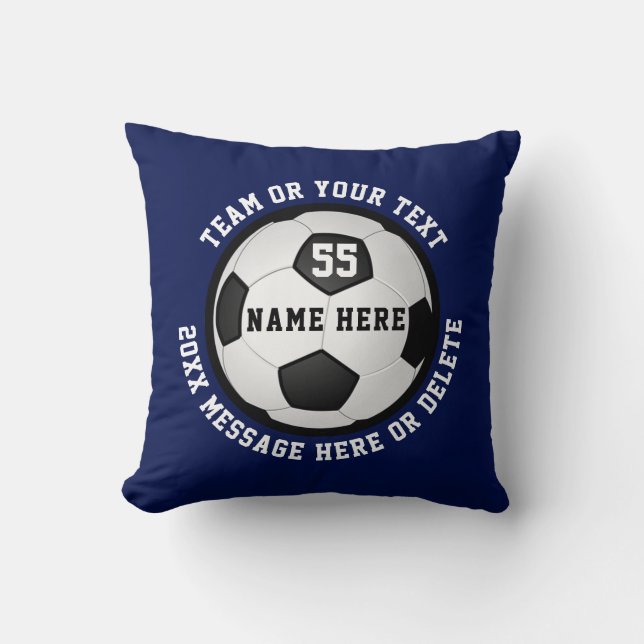 Coussin Idées de cadeaux de fin de saison de football pour (Recto)