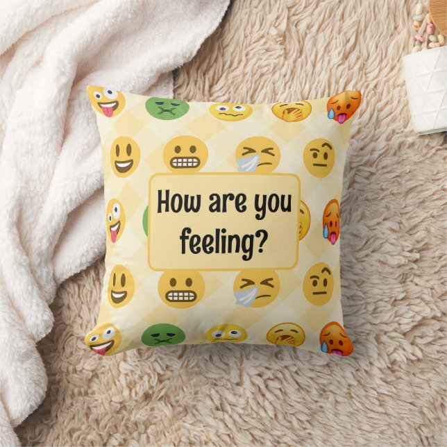 Coussin Identification des sentiments espace de paix de cl (Couverture)