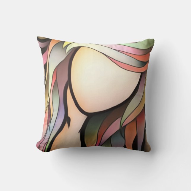 Coussin Identité dans les Pastels (Recto)