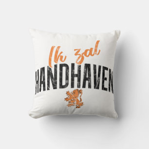 Coussin Ik Zal Handhaven Cushion, devise hollandaise