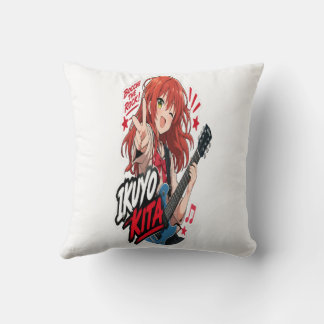 Coussin : Ikuyo Kita Anime Autocollant de Guitare | Musiqu
