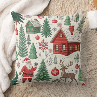 Coussin Il est temps de Noël