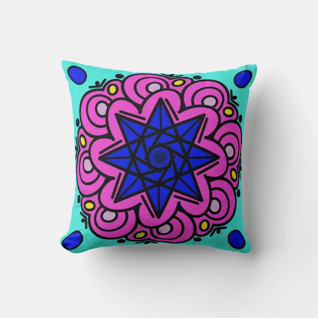 Coussin Il Était Fait D'Étoiles (Recto)