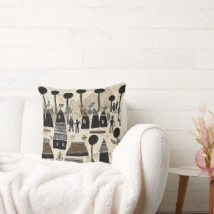 Coussin Il faut un village