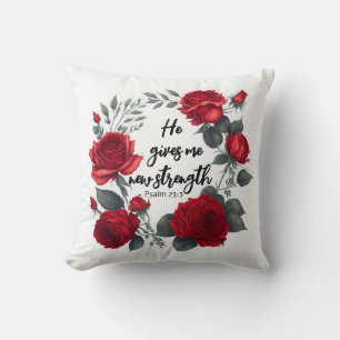 Coussin Il Me Donne Une Nouvelle Force